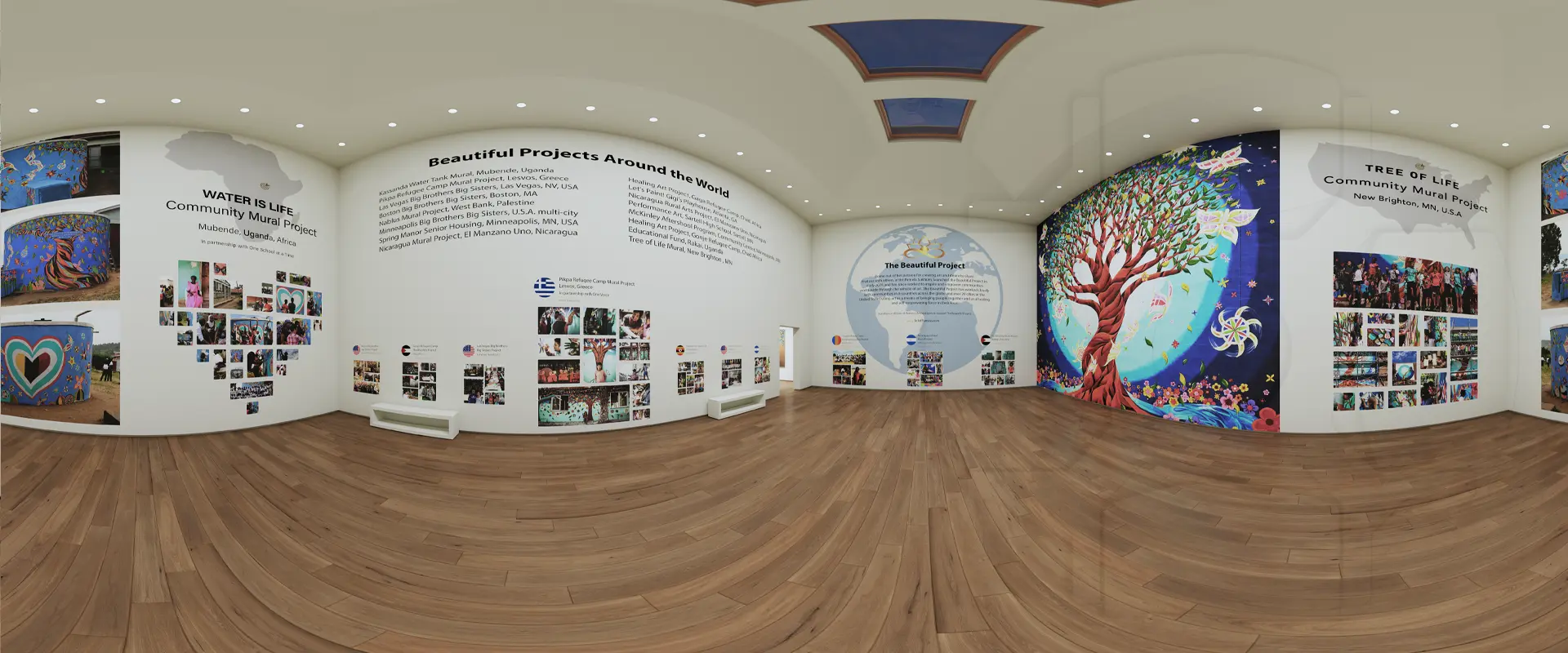 Virtual Gallery Illustration