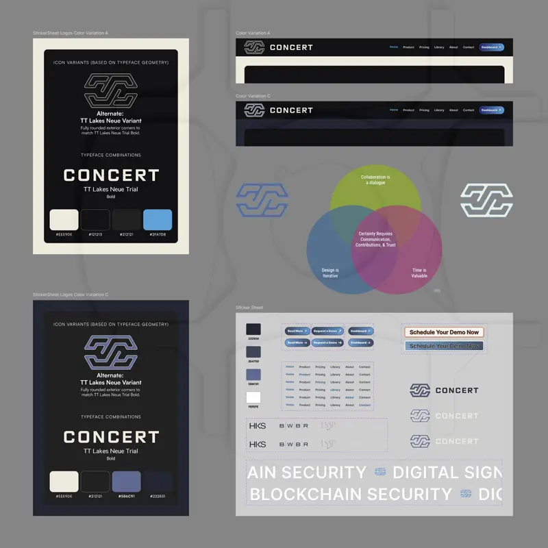 Concert Work Illustration